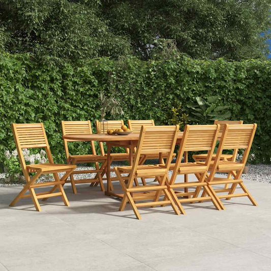Folding Chairs 8 pcs 47x62x90 cm Solid Wood Teak