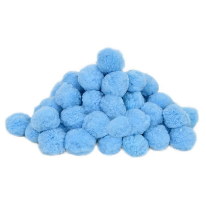 Anti Bacteria Pool Filter Balls Blue 1400 g Polyethylene