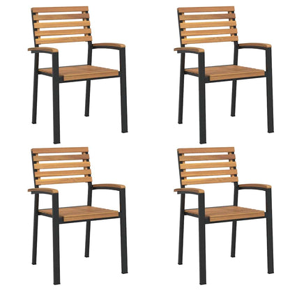 Garden Dining Set | Brown and Black