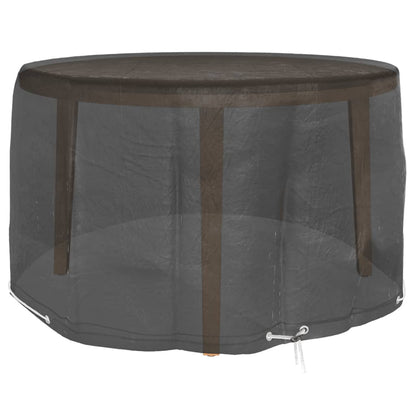 Garden Furniture Covers 2 pcs 6 Eyelets Ø125x75 cm Round