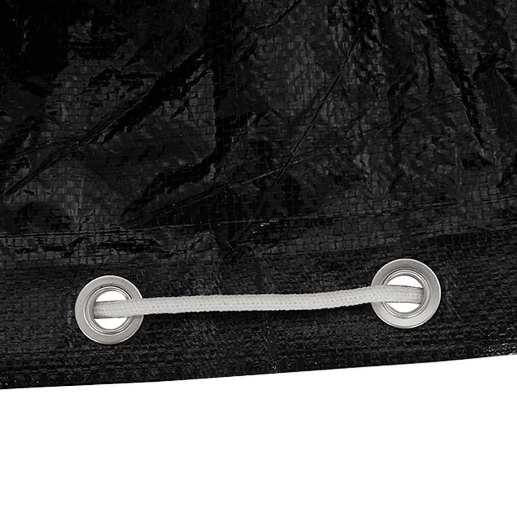 L-Shaped Garden Furniture Covers 2 pcs 16 Eyelets 215x215x70 cm