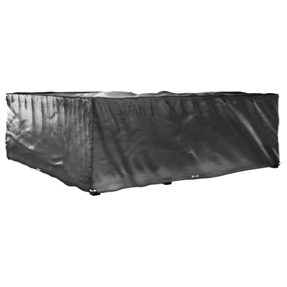 L-Shaped Garden Furniture Covers 2 pcs 16 Eyelets 285x285x90 cm