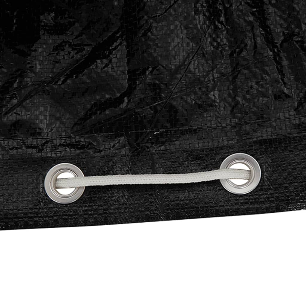 L-Shaped Garden Furniture Covers 2 pcs 20 Eyelets 300x300x90 cm