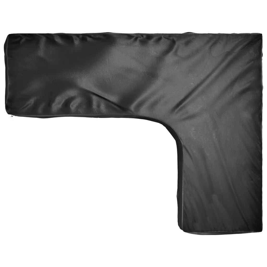 L-Shaped Garden Furniture Covers 2 pcs 16 Eyelets 260x210x80 cm