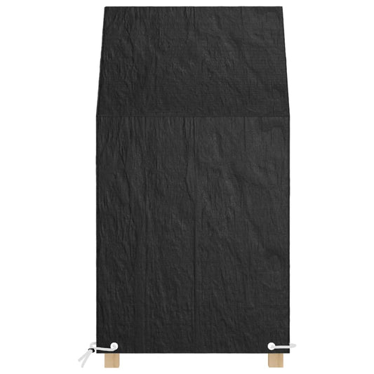 Garden Chair Covers 2 pcs 8 Eyelets 65x65x80/120 cm Polyethylene