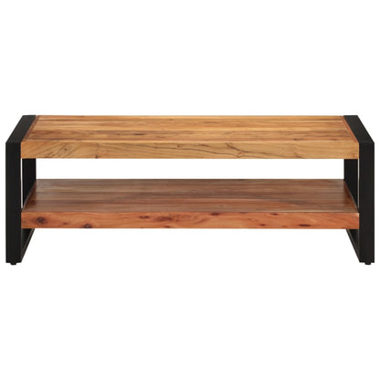 Coffee Table 120x55x40 cm Solid Wood Acacia