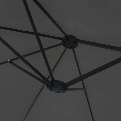 Garden Parasol | Anthracite | Polyester | Double-head | Foldable