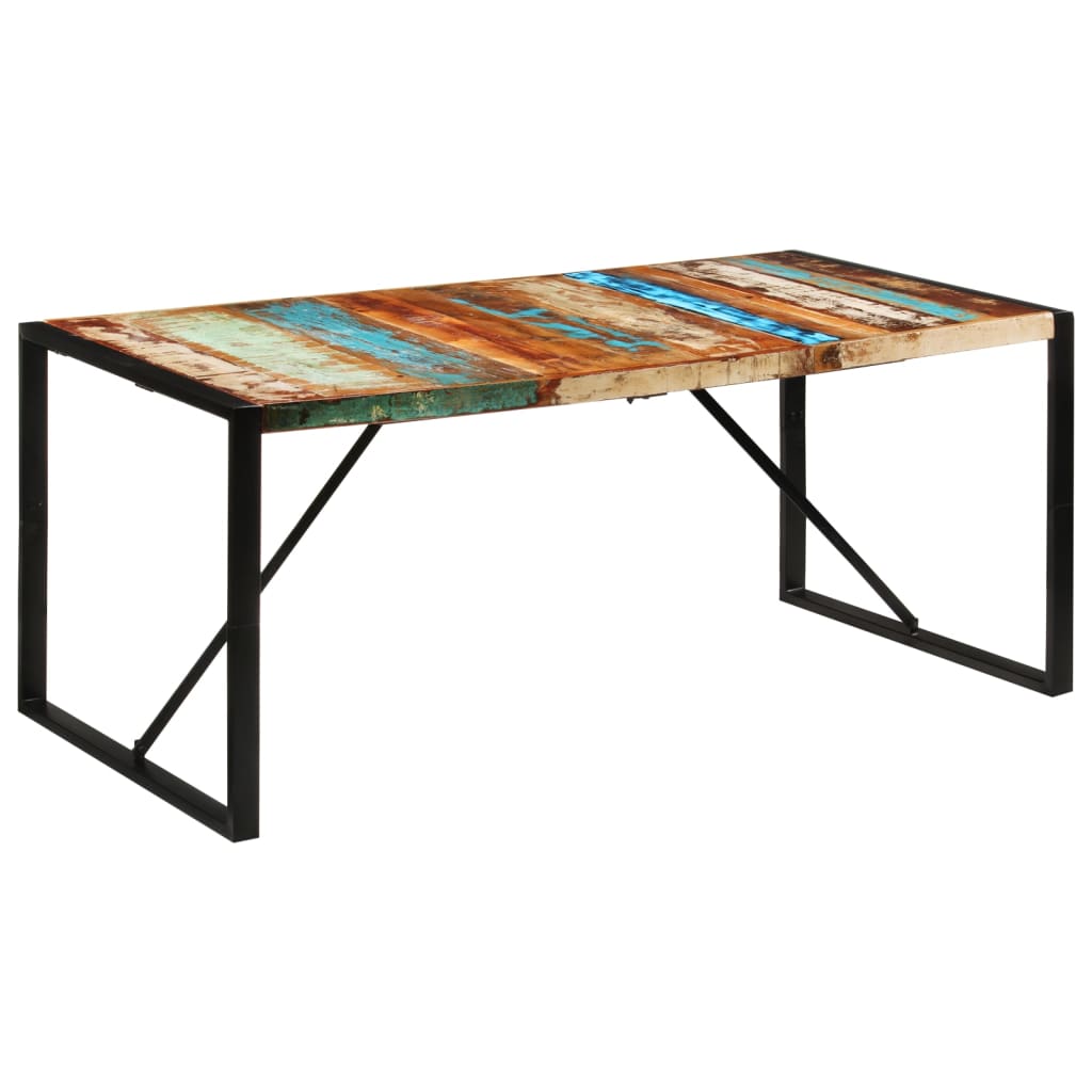 Dining Table 175x90x76 cm Solid Wood Reclaimed