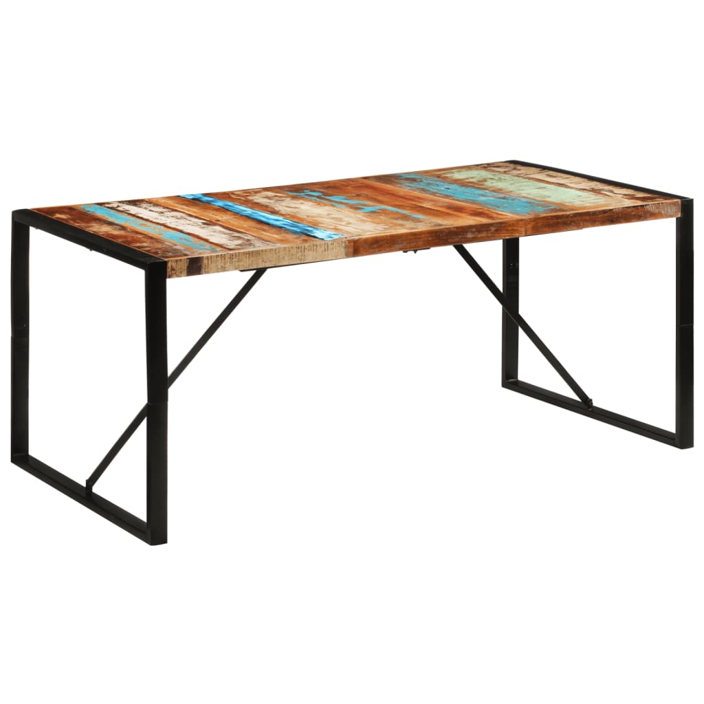 Dining Table 175x90x76 cm Solid Wood Reclaimed