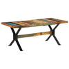 Dining Table 180x90x73 cm Solid Wood Reclaimed