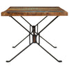 Dining Table 180x90x73 cm Solid Wood Reclaimed