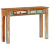 Console Table 43.3"x11.8"x29.5" Solid Wood Reclaimed