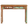 Console Table 43.3"x11.8"x29.5" Solid Wood Reclaimed