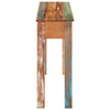 Console Table 43.3"x11.8"x29.5" Solid Wood Reclaimed