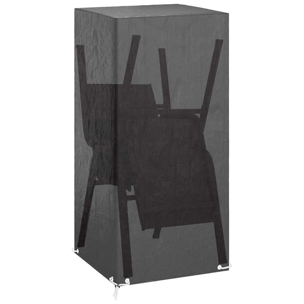 Garden Chair Cover 8 Eyelets 75x70x140 cm Polyethylene