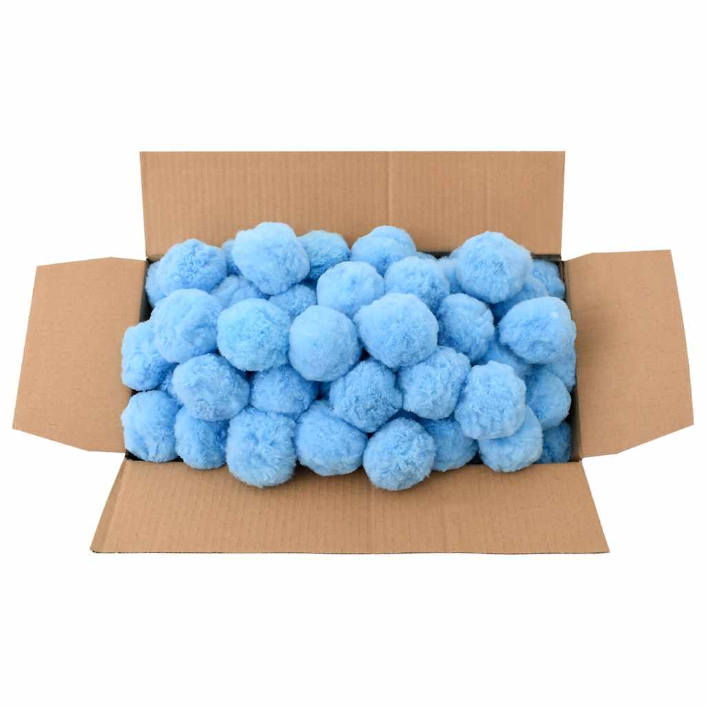 Anti Bacteria Pool Filter Ball Blue 700 g Polyethylene