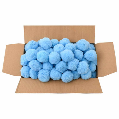 Anti Bacteria Pool Filter Ball Blue 700 g Polyethylene