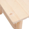 Coffee Table 90x50x41 cm Solid Wood Spruce