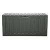 Storage Box Black 118x53x57 cm Polypropylene