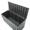 Storage Box Black 118x53x57 cm Polypropylene