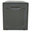 Storage Box Black 118x53x57 cm Polypropylene