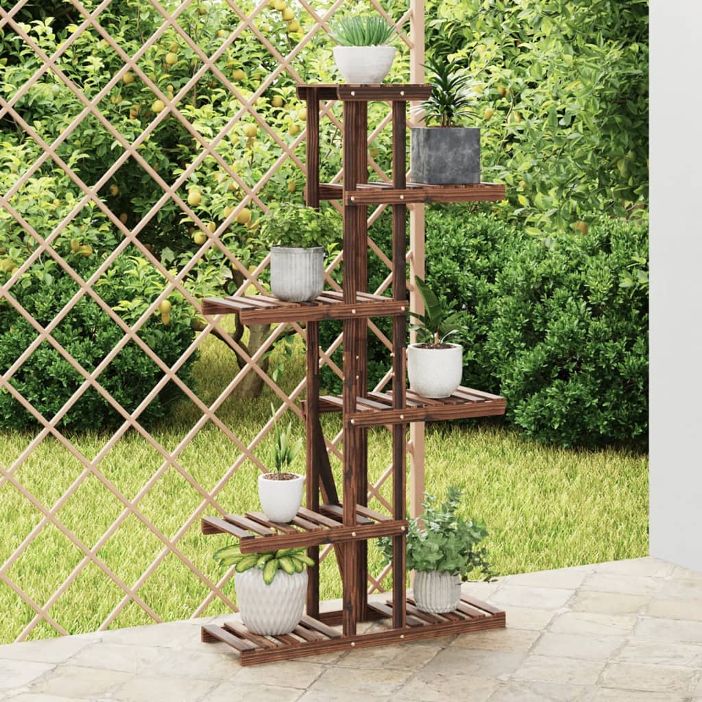 Flower Stand 75x25x140,5 cm Solid Wood Fir