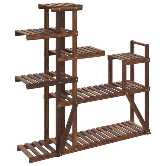 Flower Stand 110x25x111 cm Solid Wood Fir