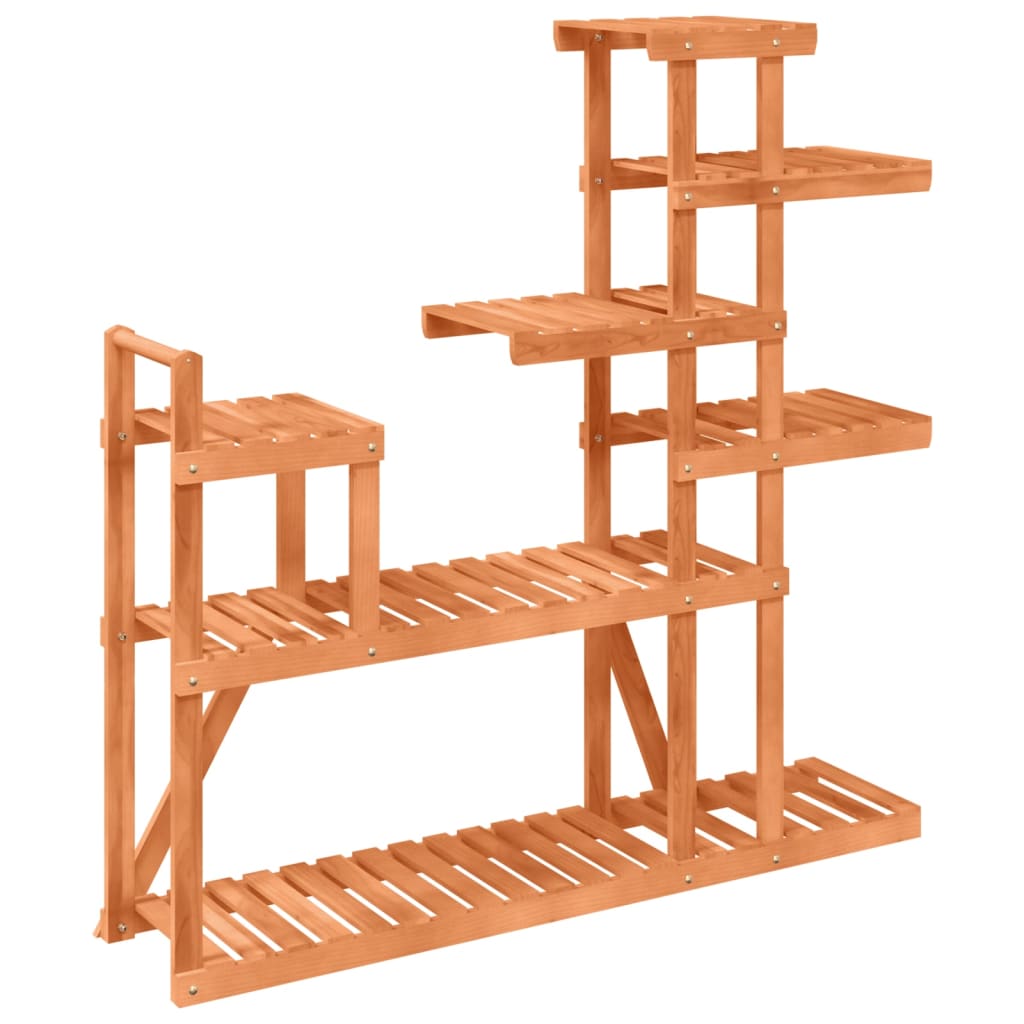 Flower Stand 110x25x111 cm Solid Wood Fir