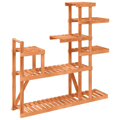 Flower Stand 110x25x111 cm Solid Wood Fir