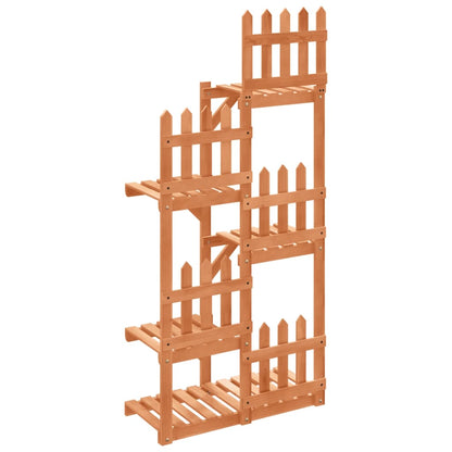 Flower Stand 60x25x130 cm Solid Wood Fir