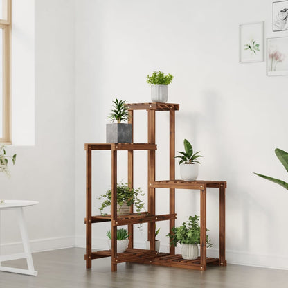 Flower Stand 62.5x61.5x101.5 cm Solid Wood Fir