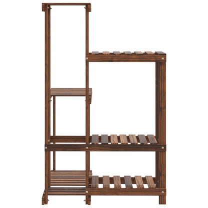 Flower Stand 62.5x61.5x101.5 cm Solid Wood Fir