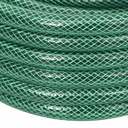 Garden Hose with Fitting Set Green 0.5" 20 m PVC