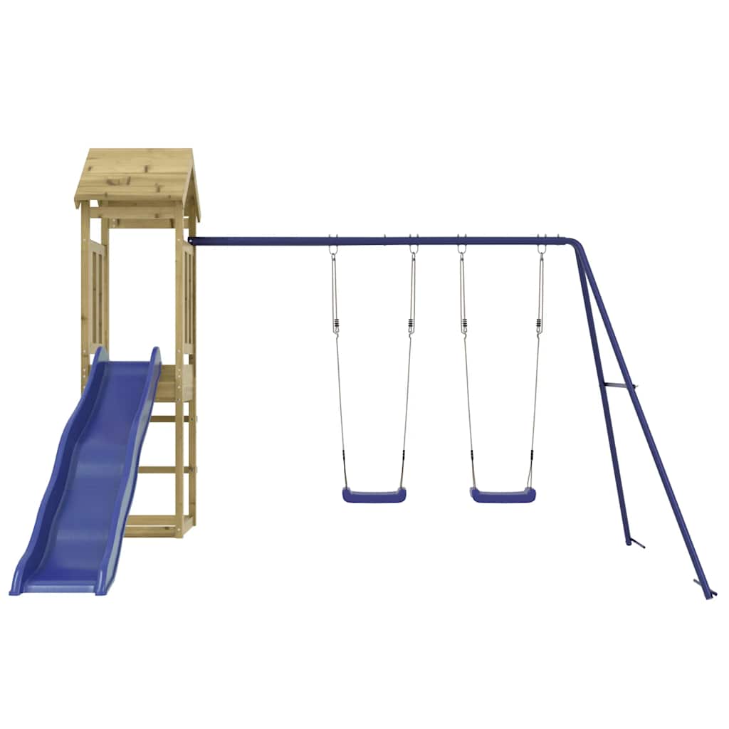 Outdoor Playset | Pine | Vacuum pressure treated pinewood | Large