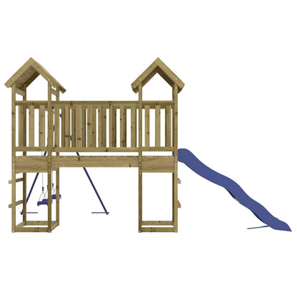 Outdoor Playset | Pinewood | Treated for durability | Large | Playset