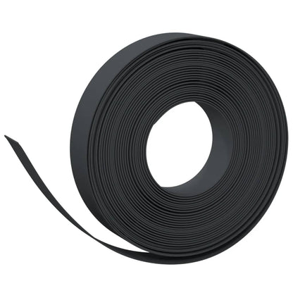 Garden Edgings 2 pcs Black 10 m 10 cm Polyethylene