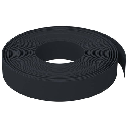 Garden Edgings 5 pcs Black 10 m 10 cm Polyethylene