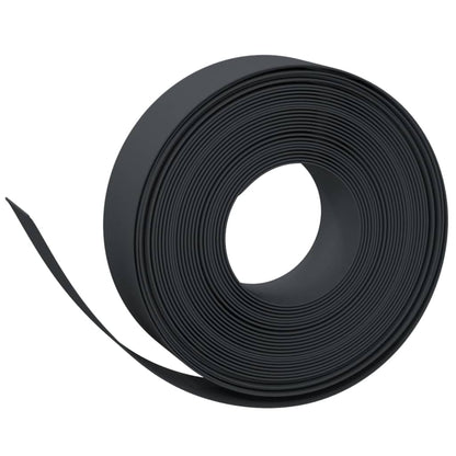 Garden Edgings 3 pcs Black 10 m 15 cm Polyethylene