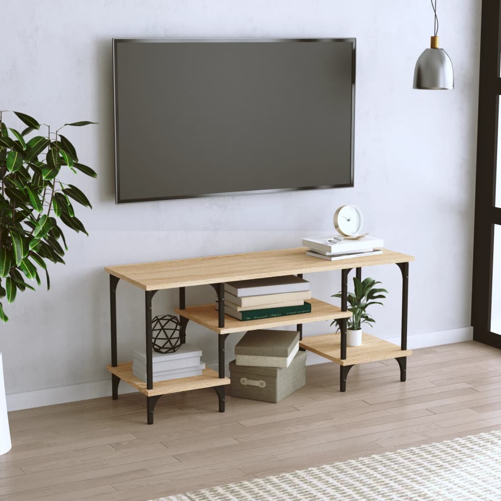 TV Cabinet Sonoma Oak 102x35x45.5 cm Engineered Wood