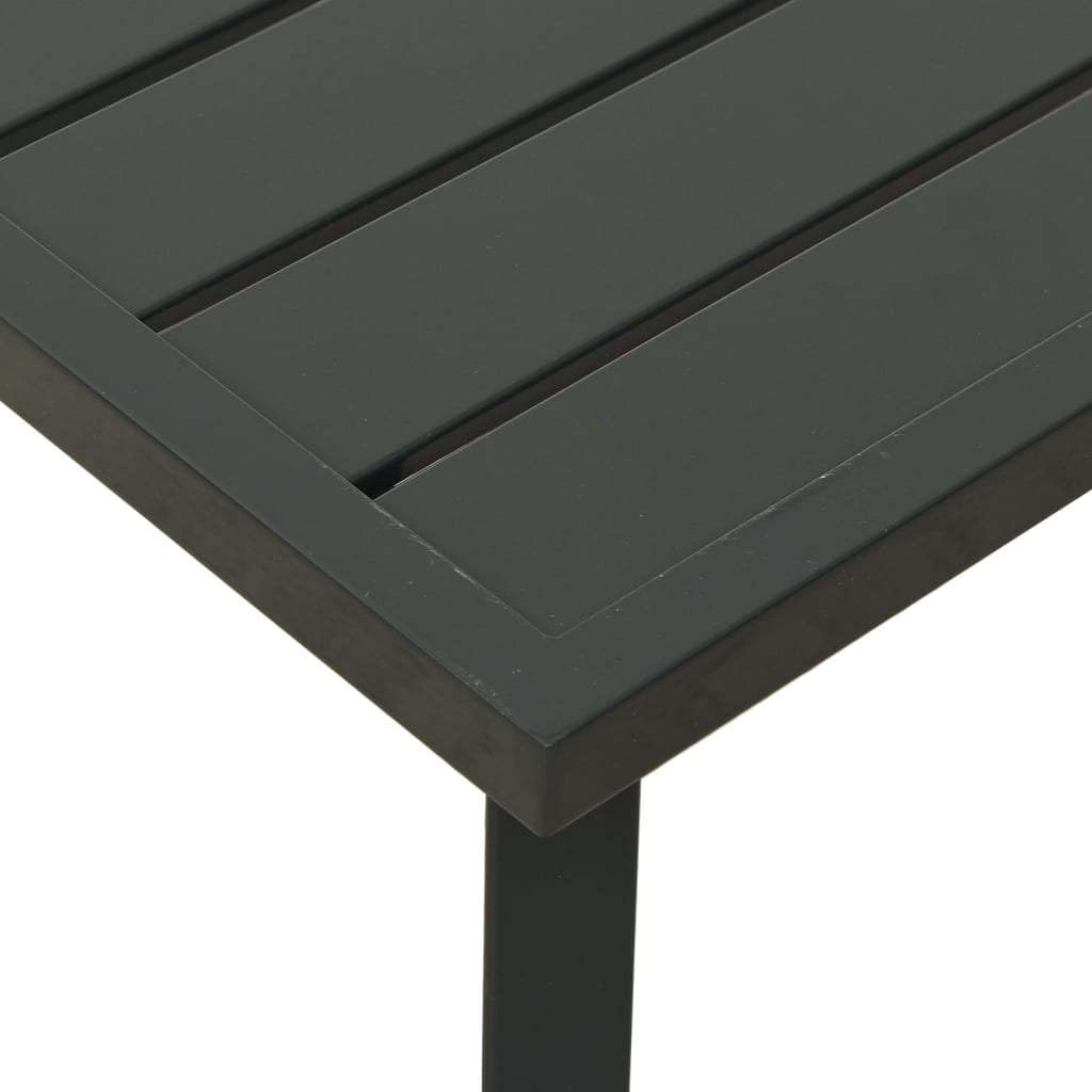 Patio Coffee Table Anthracite 43.3"x21.7"x13.8" Steel