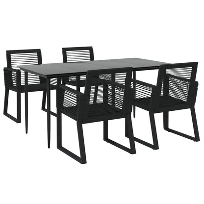 Garden Dining Set | Black