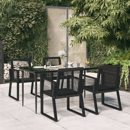Garden Dining Set | Black