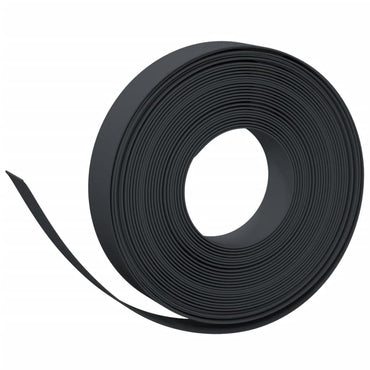 Garden Edging Black 10 m 10 cm Polyethylene