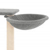 Cat Tree with Scratching Posts Light Grey 82 cm
