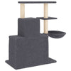 Cat Tree with Sisal Scratching Posts Dark Grey 83 cm