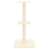Cat Tree with Sisal Scratching Posts Cream 73 cm
