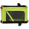 Pet Bike Trailer Green and Black Oxford Fabric and Iron