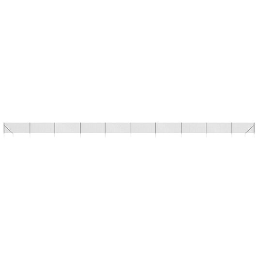 Chain Link Fence with Spike Anchors Anthracite 0.8x25 m