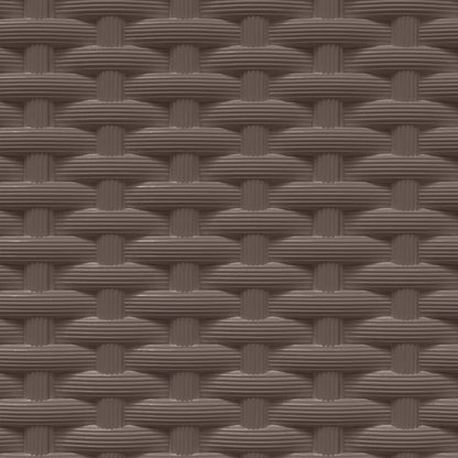 Planters 4 pcs Brown 30x30x37 cm Polypropylene