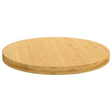 Table Top Ø60x4 cm Bamboo